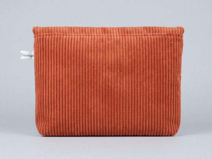 Pochette à livre ALICE - Rose terracotta
