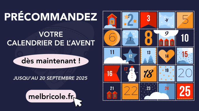 PRECOMMANDE Box Calendrier de l'Avent Couture