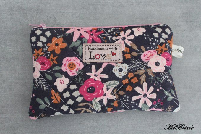 Pochette fleurie